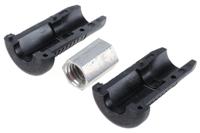 3842541185 Bosch Rexroth Threaded Sleeve, Connecting Component, Strut Profile 28 mm, Groove Size D28mm