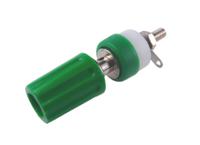 266-4930 RS PRO 4mm Green Terminal Post, 60V dc, 15A, 4BA Thread