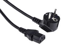 615-1160 RS PRO Straight IEC C13 Socket to Right Angle CEE 7/7 Plug Power Cord, 10m