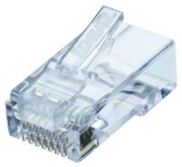 85-376 Ideal Industries Plug Telecom Connector, FT-45, 1 Way Feed Through Termination
