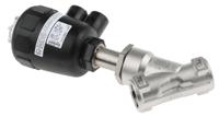 185304 Burkert Angle type Pneumatic Actuated Valve, G 3/4in, 16 bar