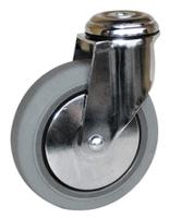 145321400 Guitel Hervieu Swivel Castor Wheel, 90kg Capacity, 125mm Wheel
