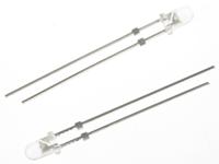 151033bs03000 Wurth Elektronik3.6 V Blue LED 3mm Through Hole, WL-TMRW 151033BS03000