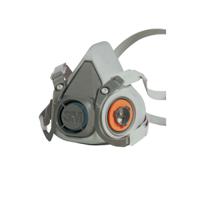 6300 3M 6000 Series Half-Type Respirator Mask, Size Large