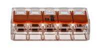 887-957 WAGO L-BOXX Mini, 221 Series Lever Connector Set, 2, 3-Way, Cage Clamp Termination