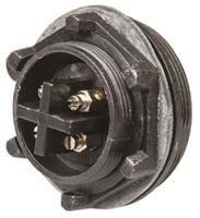 px0747s Bulgin Circular Connector, 4 Contacts, Panel, Standard Connector, Socket, Female, IP68, IP69K, Standard Buccaneer Series