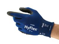 11816110 Ansell 11-816 Black, Blue Nylon, Spandex Nylon, Spandex Work Gloves, Size 11, Nitrile Foam Coating
