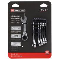 467bsjp6pb Facom 467BS Series 6-Piece Spanner Set, 8 → 14 mm