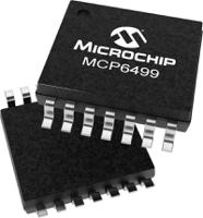 mcp6499-est Microchip, Operational Amplifier, 30 MHz, 14-Pin 5.5 V TSSOP