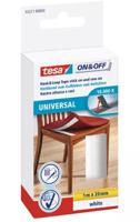 55231-00003-01 Tesa White Hook & Loop Tape, 20mm x 1m