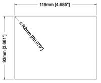 88970555 Crouzet em4, Millenium 3 Touch Screen HMI - 4.3 in, TFT LCD Display, 480 x 272