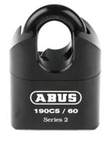 190cs60 ABUS Combination Weatherproof Steel Heavy Duty Padlock, 11mm Shackle, 62mm Body