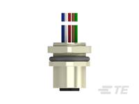 t4171320008-001 TE Connectivity Circular Connector, 8 Contacts, Front, M12 Connector, Socket, Female, IP67, M12 Series