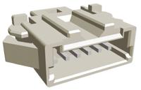292215-6 TE Connectivity, AMP Mini CT Male Connector Housing, 1.5mm Pitch, 6 Way, 1 Row