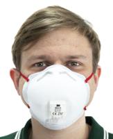 3m-8833 3M 8300 Series Disposable Face Mask for General Purpose Protection, FFP3, Valved, Moulded 10 per Package