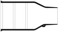 202k163-100180-0 TE Connectivity Straight, LFH Polyolefin Adhesive Lined, 43mm