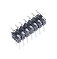 tw-07-09-t-d-170-sm Samtec TW Series Straight Surface Pin Header, 14 Contact(s), 2 mm Pitch, 2 Row, Unshrouded