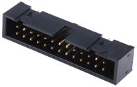 hif3fc-26pa-254dsa71 Hirose HIF3FC Series Straight Through Hole PCB Header, 26 Contact(s), 2.54 mm Pitch, 2 Row, Shrouded