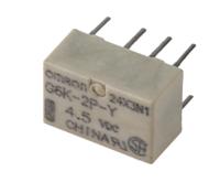 g6k-2p-y-45dc Omron PCB Mount Signal Relay, 4.5V dc Coil, 1A Switching Current, DPDT