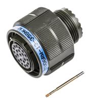 tv06rw-13-35snw52 Amphenol Limited, TV, Copper Alloy 22 Way Cable Mount MIL Spec Circular Connector PlugGreen, Socket Contacts,Shell Size