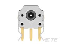 2416191-2 TE Connectivity Grey Cap Tactile Switch, SPST 1mA 2.9mm Through Hole