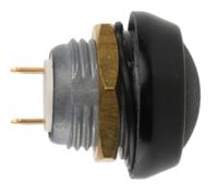 59-111 ITW Switches 59 Series Miniature Push Button Switch, Momentary, Panel Mount, 13.65mm Cutout, SPST, Clear LED, 125V ac,
