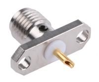 sf2950-6062 Amphenol RF, Jack Flange Mount SMA Connector, 50Ω, Solder Termination, Straight Body