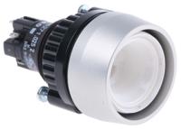 14-2710252-7046001 EAO 14 Series Illuminated Push Button Switch, Latching, Panel Mount, 22.5mm Cutout, SPDT, 250V ac, IP67