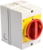 kg32t204gba301ks1v Kraus & Naimer 4P Pole Isolator Switch - 32A Maximum Current, 11kW Power Rating, IP66, IP67
