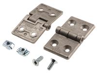 3842544531 Bosch Rexroth Die Cast Aluminium Door Hinge, 6mm Slot, 45 mm Strut Profile