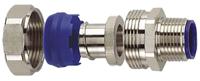 ltp40-m40-css Flexicon External Thread Fitting, Conduit Fitting, 40mm Nominal Size, M40, 316 Stainless Steel IP66, IP67, IP68, IP69K
