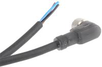 13169-rkmwv-3-2242-m Lumberg Automation Female 3 way M8 to Unterminated Free End Sensor Actuator Cable, 2 m