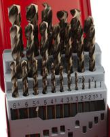 216-690 RS PRO 25-Piece Twist Drill Bit Set for Metal, 13mm Max, 1mm Min, HSS-E Cobalt Bits
