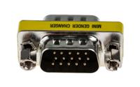 235-5699 RS PRO D Sub Adapter Male 15 Way D-Sub to Male 15 Way D-Sub