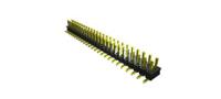tmmh-127-01-g-t-ra Samtec TMM Series Right Angle Through Hole PCB Header, 50 Contact(s), 2 mm Pitch, 1 Row, Unshrouded