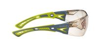 rushpscspl Bolle Safety RUSH+ Anti-Mist Safety Glasses, Brown PC Lens