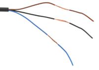 e2e-s05s12-wc-c1-2m Omron Inductive Threaded Barrel Proximity Sensor, M5, 1.2 mm Detection, NPN NO, 10 → 30 V dc
