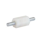 96651200 Schurter Spacer Stud, M6 Thread, 51mm Body, Zinc Plated Steel, Male/Female
