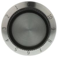 pkd70b1014 TE Connectivity 25.9mm Black Potentiometer Knob for 6.35mm Shaft Splined, PKD70B101/4