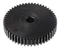 521-6519 RS PRO Steel 50 Teeth Spur Gear, 1.5 Module, 12mm Bore Diam, 75mm Pitch Diam, 45mm Hub Diam