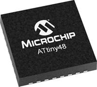 attiny48-mmu Microchip ATTINY48-MMU, 8 bit AVR, ATTINY48 Microcontroller, 12 MHz, 4kB FLASH, 28-Pin QFN