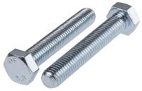 276-229 RS PRO Bright Zinc Plated Steel, Hex Bolt, M12 x 70mm