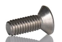 262-5819 RS PRO Hexalobular Recess M6 Countersunk A2 304 Stainless Steel Machine Screw ISO 14581 M6 x 16mm