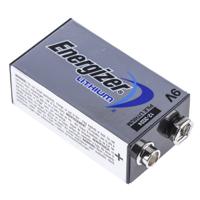 7638900332889 Energizer Lithium Manganese Dioxide 9V Batteries PP3