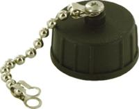 usbafc7 Amphenol Socapex, USB-A Cap with Chain for use with USBBF Series Field Receptacles