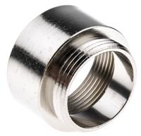 52104499 Lapp Cable Gland Adaptor, PG21 Exterior Thread, M32 Interior Thread, Nickel Plated Brass, SKINDICHT Series