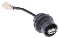 pxp6043a Bulgin USB 2.0, Female 5 Pin Socket to Female USB A