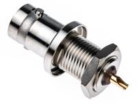 r141603000w Radiall, Jack Panel Mount BNC Connector, 50Ω, Solder Termination, Straight Body