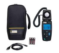 p01654110 Chauvin Arnoux CA 1110 Light Meter, 0.01 fc, 0.1 lx to 200000lx, ±3 %
