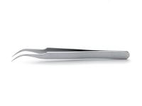 7bsa0 ideal-tek 118 mm, Stainless Steel, Curved, Fine, Tweezer